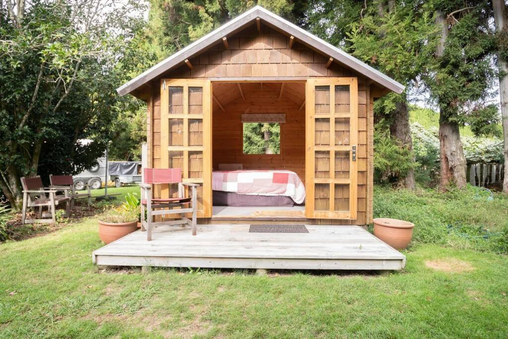 Tui Ridge Eco Cabins Aongatete Bagian luar foto