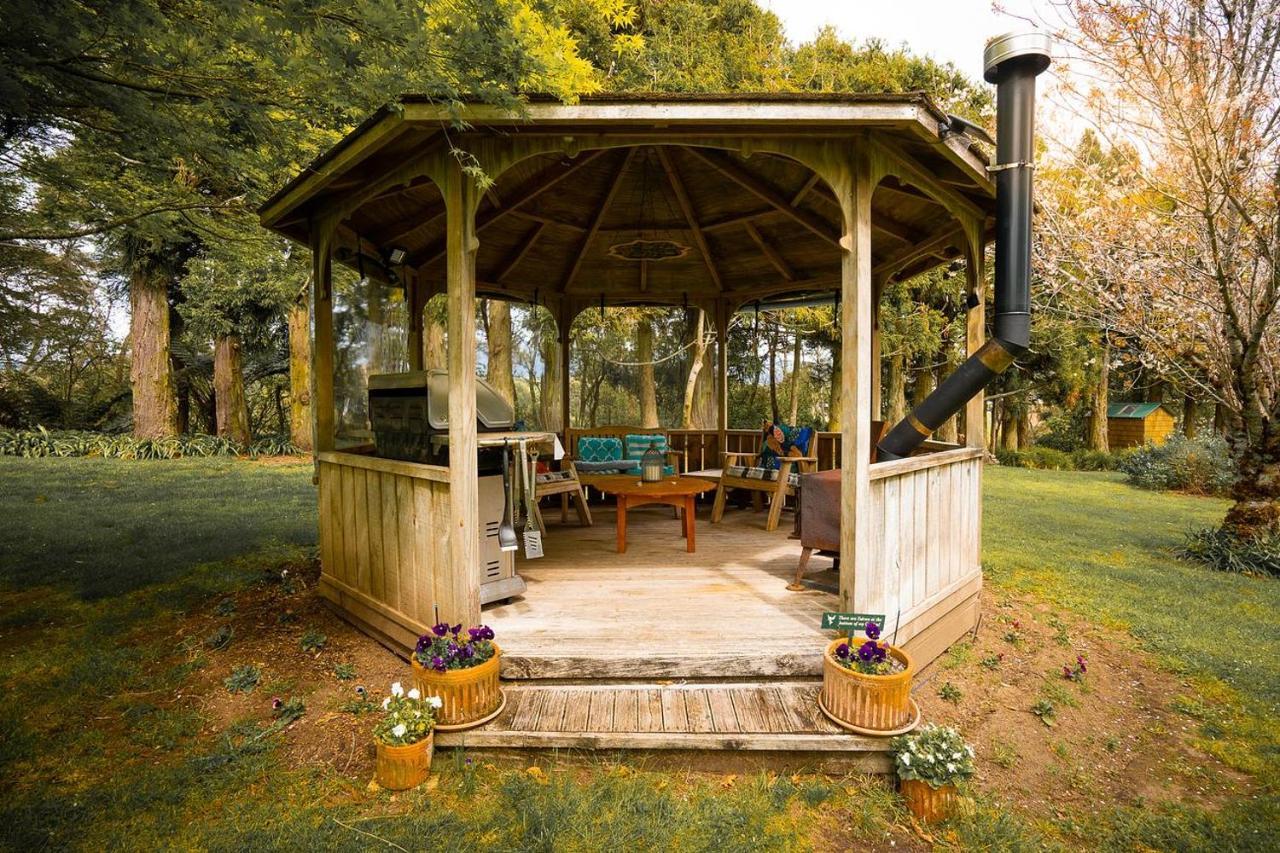 Tui Ridge Eco Cabins Aongatete Bagian luar foto